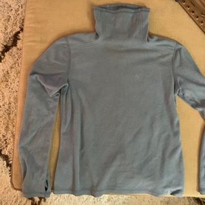 Stio Womens Small cozy light blue fleece pullover